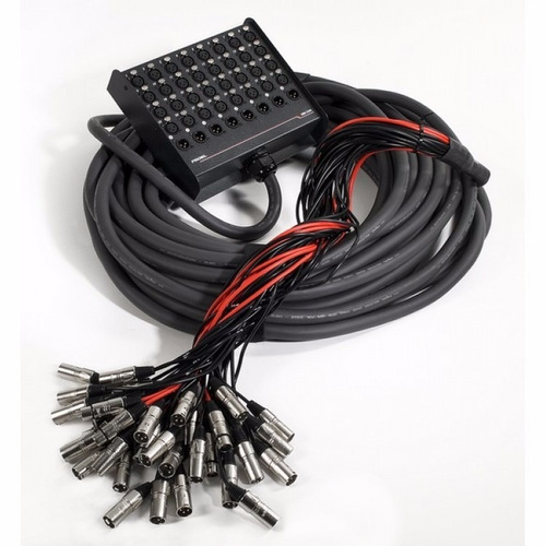 Imagen 2 de 3 de Proel Ebn3208 Lu50 Snake Medusa 32 Canales 8 Retornos 50mts