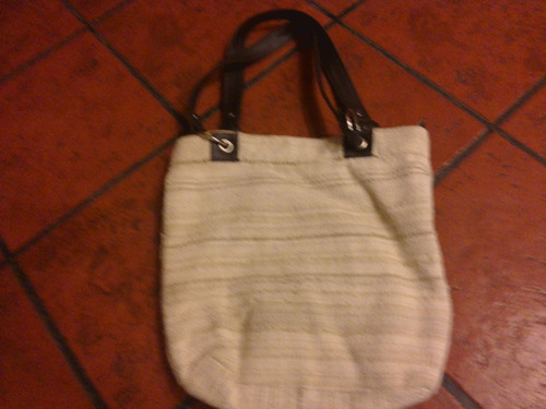 Cartera Color Natural-isadora,muy Buen Estado