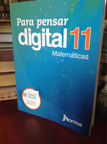 Para Pensar Digital 11 Matemáticas