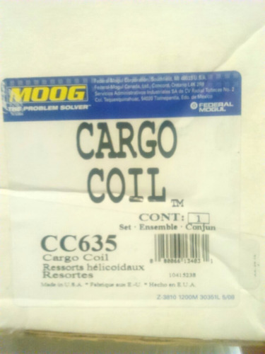 Resortes Jetta A2 Golf A2 Marca Moog Cargo Coil Made In Usa