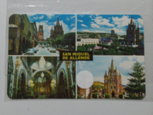 Catedral De San Miguel De Allende, Tarjeta Postal Mexico
