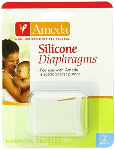 Los Diafragmas De Silicona Ameda Claro 2 Contador