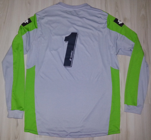Camisa De Jogo De Goleiro Do Coritiba # 1- Lotto Autografada