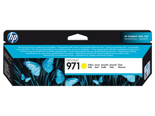 Hp Cartucho 971 Amarillo 2500 Pag Hp Officejet Pro X476dw/x4