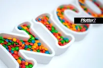 Comprar Combo 24 Letras Huecas Polifan 16cm + Letras D\u002Fregalo 