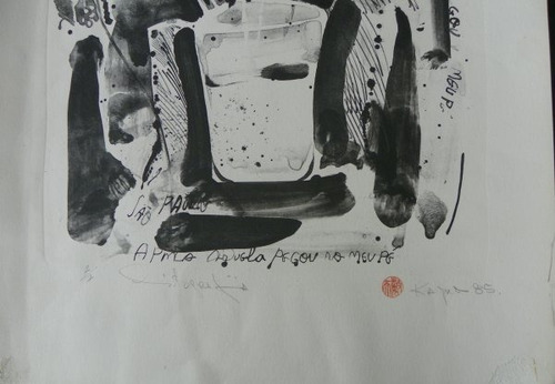 Gravura - Litografia - Kazuo - 33x48 Ag290