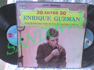 Disco Doble Lp De Vinil O Acetato 33 Rpm Enrique Guzman