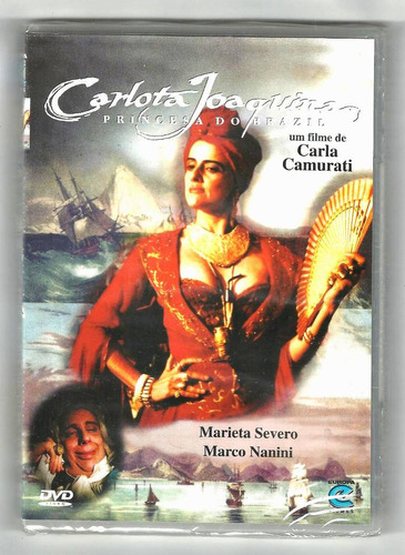 Dvd Carlota Joaquina Princesa Do Brazil - Novo - Lacrado -