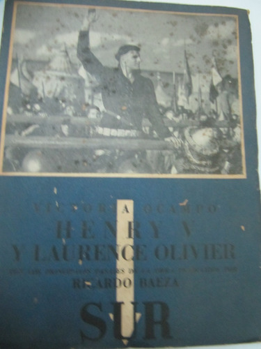 Henry V Y Laurence Oliver Victoria Ocampo  1947
