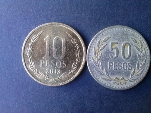 Moneda Colombia 50 Pesos Níquel 1993 (c32)