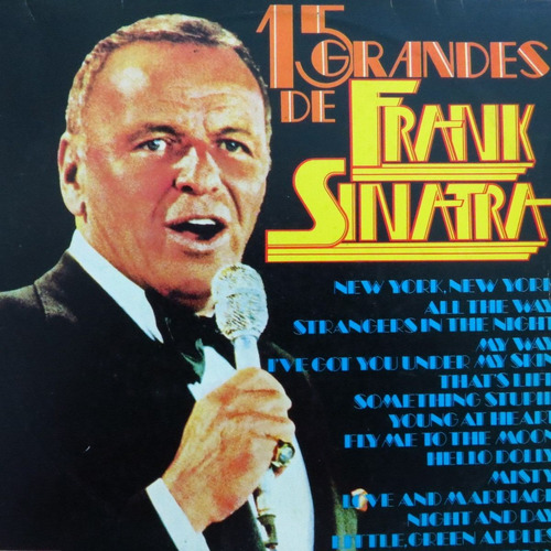 Lp -   Frank  Sinatra  -  15 Grandes De Frank  S  Vinil Raro