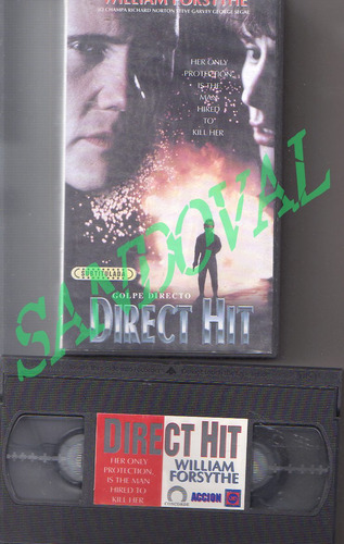 Pelicula Vhs Golpe Directo (direct Hit)