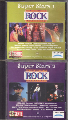 Colección Rock Internacional Super Stars - 18 Cds