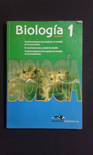 Biologia 1 Secundaria Doce Orcas