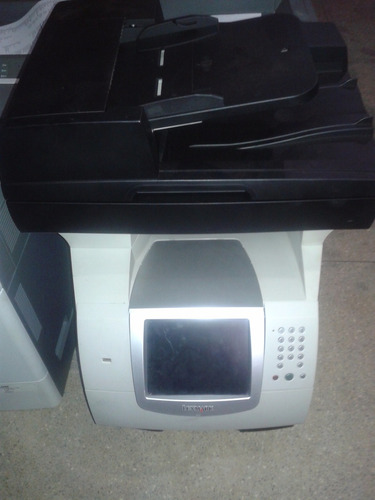 Impressora Lexmark X646e Preta Completa