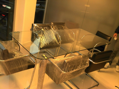 Mesa Vidrio Y Pegado Laser Uv