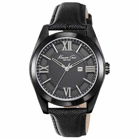 Reloj Kenneth Cole Para Mujer 10023858 Tablero Color Negro