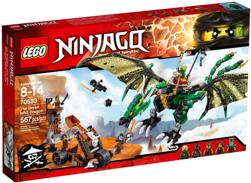 Lego Ninjago 70593 The Green Nrg Dragon Original Traido Usa