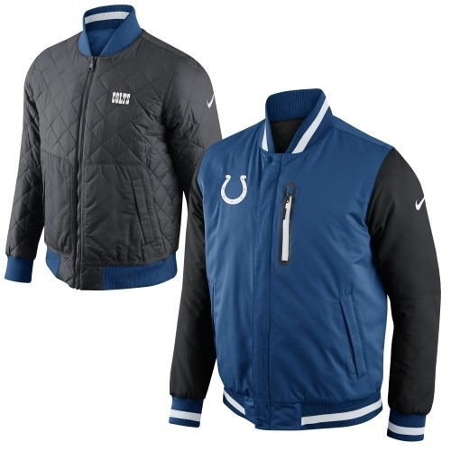 Nfl Indianapolis Colts Nike Chamarra Reversible Termica Nfl