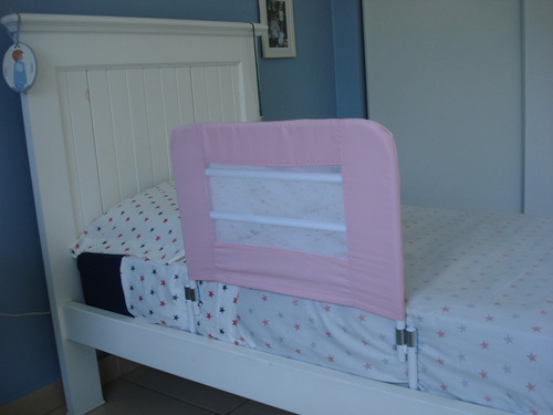 Imagen 3 de 6 de Baransik - Baranda De Cama Infantil Chica Acolchonada Funda