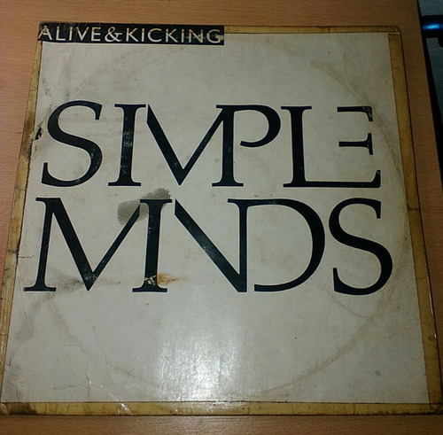Disco Vinil Importado: Simple Minds - Alive & Kicking Remate
