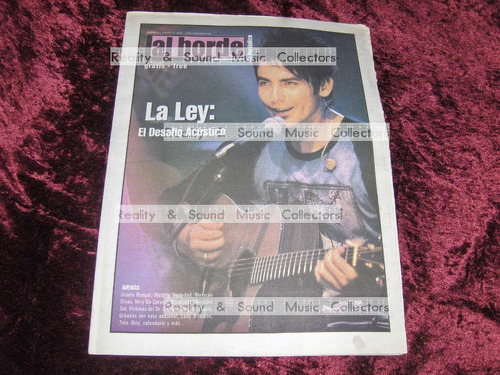 Revista Al Borde #65 Enero 02 La Ley Unplugged Joselo