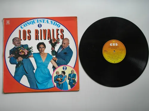 Los Rivales Conquistando Lp Vinilo Edición Colombia 1981 (Usado)