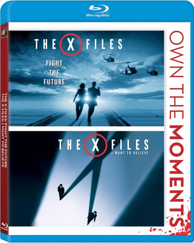 Blu-ray The X Files 1 & 2 / Expedientes X / Incluye 2 Films