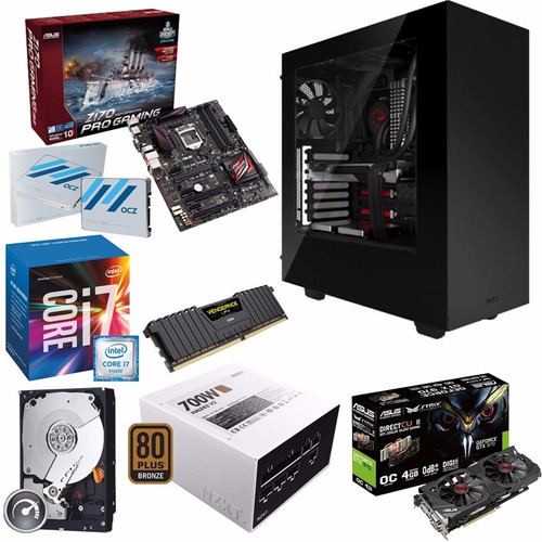 Pc Gamer I7 6700 Asus Z170 Pro Gaming Gtx 970 Strix 4gb