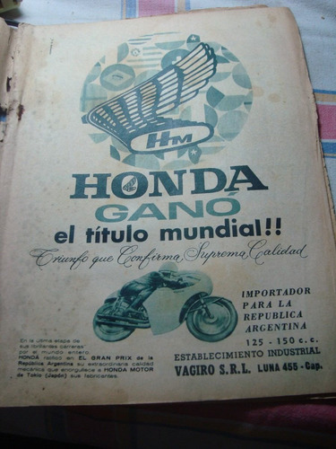 Moto Honda Publicidad Propaganda