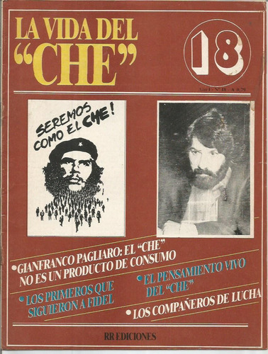 Revista / La Vida Del Che  / N° 18 / Gianfranco Pagliaro /