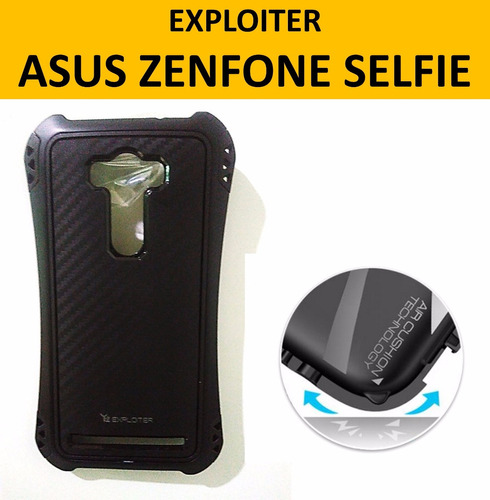 Capa Premium Antiqueda Asus Zenfone Selfie (5.5) + Pel Vidro