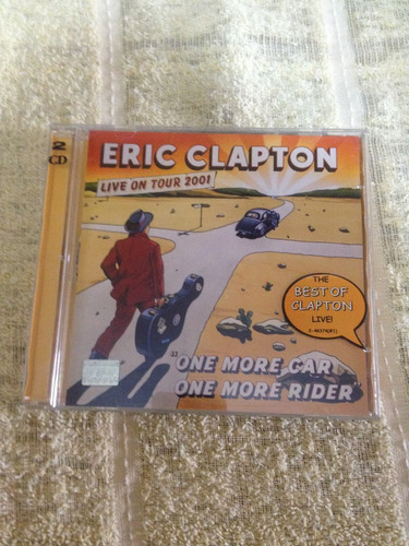 Eric Clapton Album Doble Discos Compacto Música Rock 