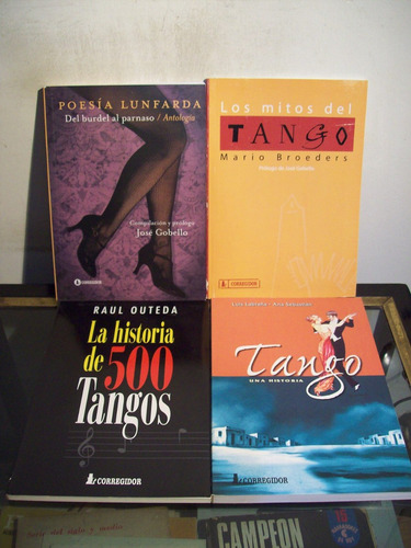 Adp Buenos Aires Tango Y Lunfardo / Ed Corregidor /4 Titulos