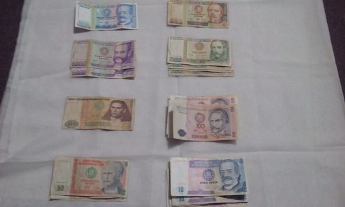 Billetes Y Monedas Antiguas Del Peru