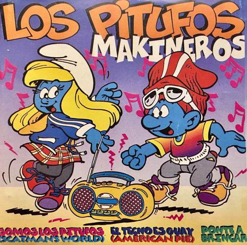 Cd Los Pitufos Makineros - Infantil