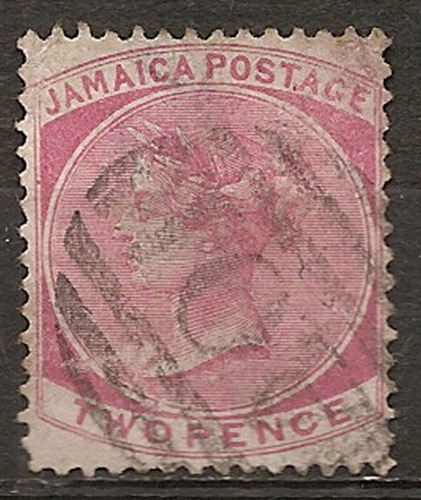 Jamaica Colonia Inglesa Buen $$$ De Catálogo Yv 2 Año 1860