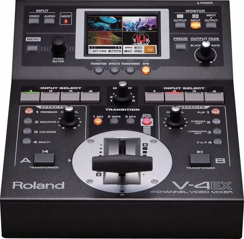 Roland V4ex Mixer 4 Canales Video Sd Digital Hdmi