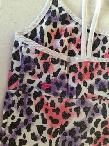 Musculosa Kosiuko Animal Print Algodon Talle L Impecable!
