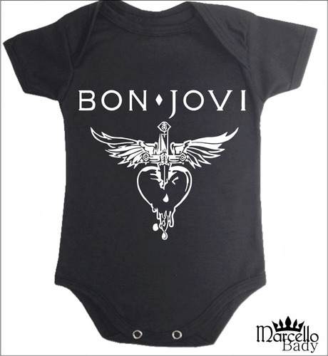 Body Bebê Rock Bon Jovi  - 89