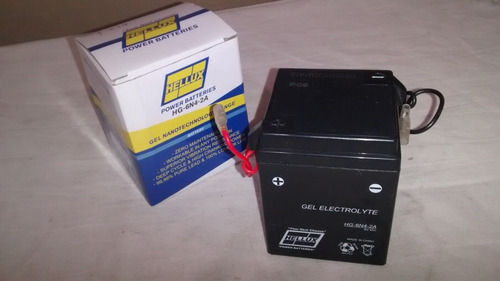 Bateria Hellux 6n4-2a 6 Volts (gel Precargada) - Rvm