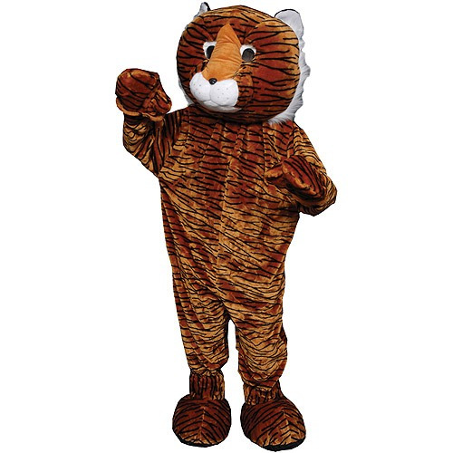 Disfraces De Halloween Adultos De Mascota Tiger Tamaño: