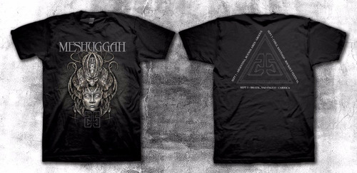 Meshuggah - South American Tour 2016 - Remera