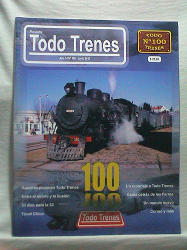 Revista Todo Trenes 100 N° Aniversario  Nueva 