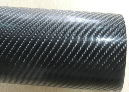 Film Vinilo Fibra Carbono Negro 4d Tuning Auto 1.52x2m