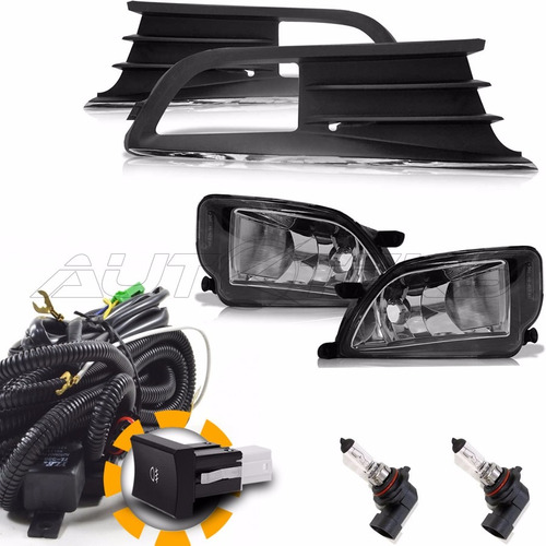 Kit Faros Niebla Gol 2013 2014 2015 2016 Cromo Switch & Arne