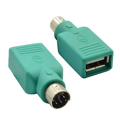 Convertidor, Conector, Adaptador Usb (h) Para Ps/2 (m)