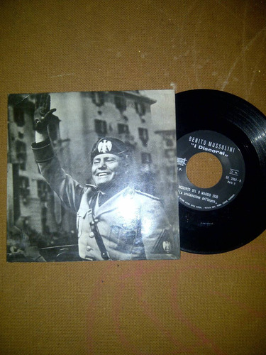 Mussolini  Disco Discursos 1935 1936 1940 1941