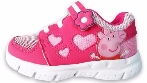 Zapatillas Con Luces Peppa Pig Footy #904 #905 Mundo Manias