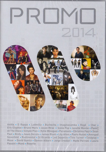 Dvd + Cd Promo Warner Music 2014 